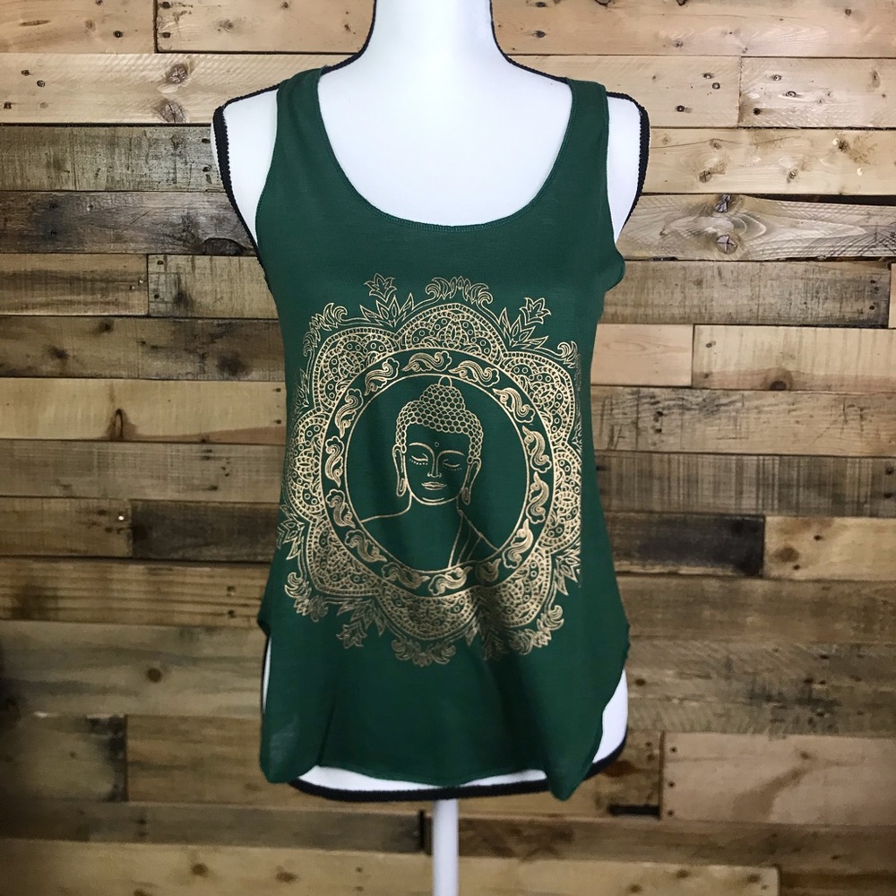 Buddha Print Tank